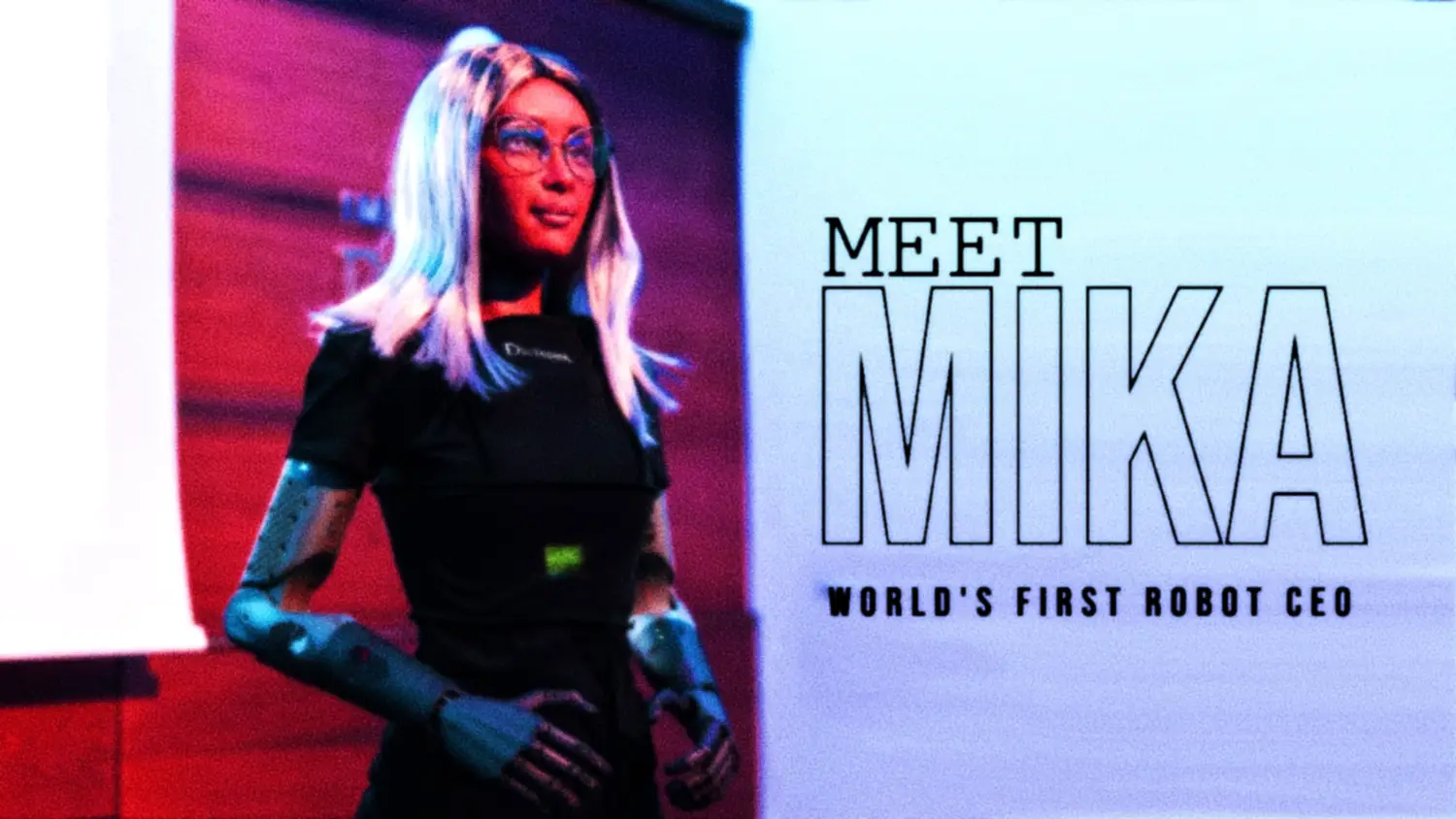 Mika Is The First AI Humanoid Robot CEO In History